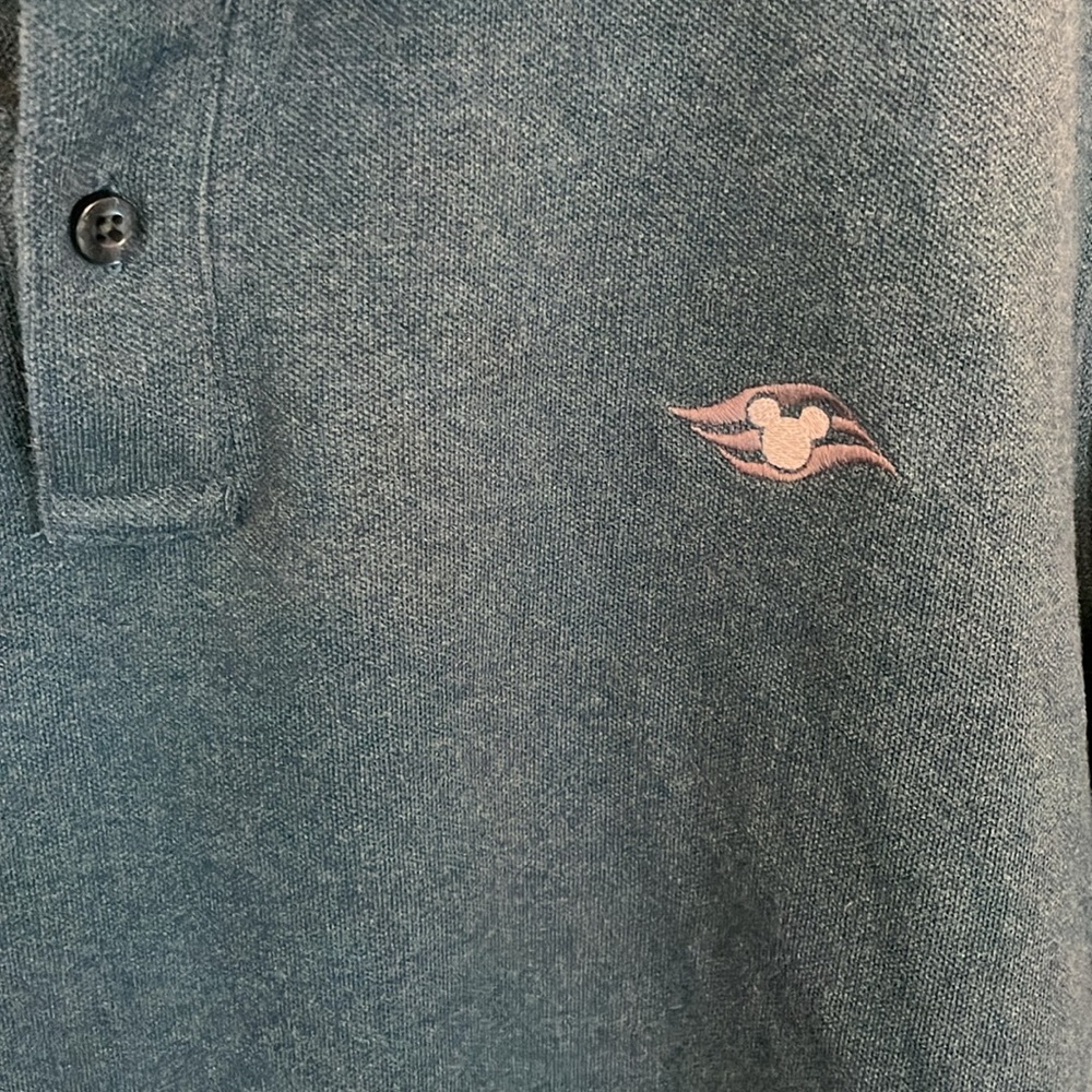 Disney Cruise Line Polo dark green - Picture 3 of 7